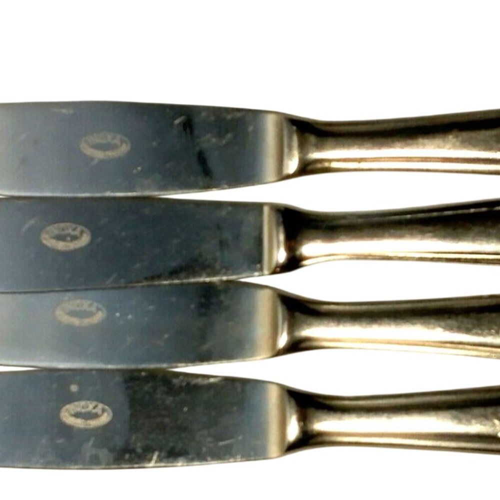 Inoxa Flatware Vlekvrij Massief Butter Knife Lot 4 Holland Stainless Steel READ